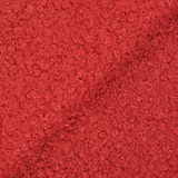 Lainage bouclette rouge