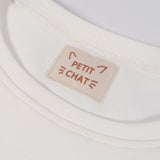 Étiquettes tissées  "Petit Chat" x 5