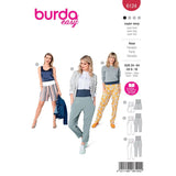 Patron Burda n°6124 : Pantalon