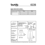 Patron Burda n°6226: Bermuda