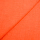 Sergé polyester Mia orange delavé