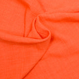 Sergé polyester Mia orange delavé