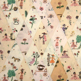 Coton liberty ® Picnic Parade beige au mètre