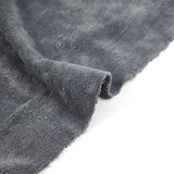 Tissu éponge bambou gris foncé vendu au mètre
