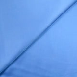 Satin viscose bleu charrette