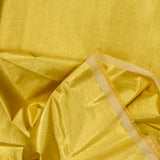Poliéster de lamé amarillo mimosa