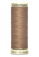 Fil pour tout coudre 100m - Coloris Beige/Brun - Gütermann