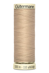Fil pour tout coudre 100m - Coloris Beige/Brun - Gütermann