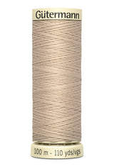 Fil pour tout coudre 100m - Coloris Beige/Brun - Gütermann