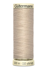 Fil pour tout coudre 100m - Coloris Beige/Brun - Gütermann