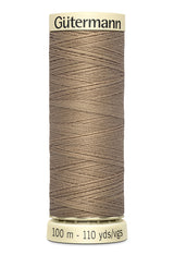 Fil pour tout coudre 100m - Coloris Beige/Brun - Gütermann