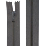 Fermeture nylon non-séparable de 10 à 60 cm Gris
