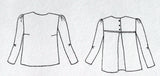 Patron de couture blouse VIOLETTE