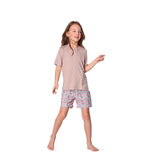 Patron Burda n°9288: Pyjama coordonné enfant