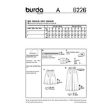 Patron Burda n°6226: Bermuda