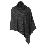 Patron Burda n°6175: Cape en maille femme