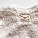 Étiquettes tissées  "Petit Chat" x 5