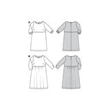 Patron Burda n°6058 : Robe