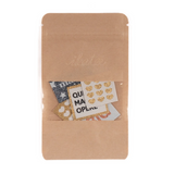 Étiquettes tissées Assortiment "Shiny x 5