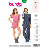 Patron Burda n°6261Pyjamas