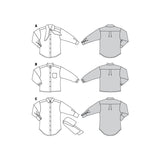 Patron Burda n°6263 Blouse