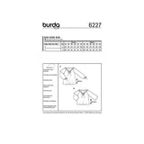Patron Burda n°6227: Blouse