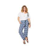 Patron Burda n°6218 : Pantalon – forme droite –  poches plaquées