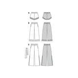 Patron Burda n°6199 : Pantalon à coulisse