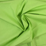 Coton uni vert