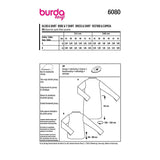 Patron Burda n°6080 : Robe et T-shirt