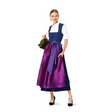 Patron Burda n°6268 Robe folkore