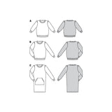 Patron Burda n°6109: T-shirt et Robe