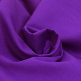 Coton uni violet