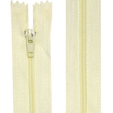 Fermeture nylon non-séparable de 10 à 60 cm Écru