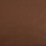 Coton uni marron