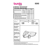 Patron Burda n°6049 : Manteau pour chien