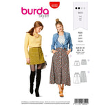 Patron Burda n°6252 Jupe