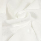 Tissu polaire blanc