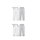 Patron Burda n°6101: Pantalon