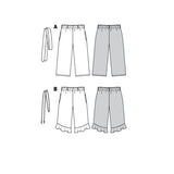 Patron Burda n°9302 : Pantalon