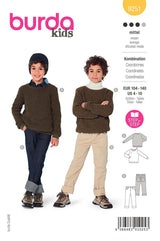 Patron Burda Enfant n°9251 : Ensemble