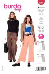 Patron Burda n°5969 : Pantalon