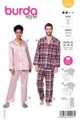 Patron Burda n°5956 : Pyjamas