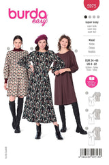 Patron Burda n°5975 : Robe