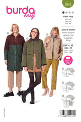 Patron Burda n°5941 : Veste & Manteau