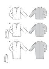 Patron Burda n°5976 : Manteau & Veste