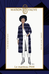 Patron de couture manteau PAM