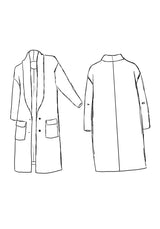 Patron de couture manteau PAM
